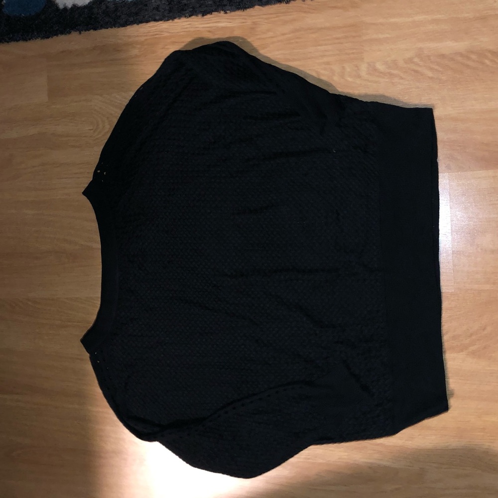 Lane Bryant black sweater